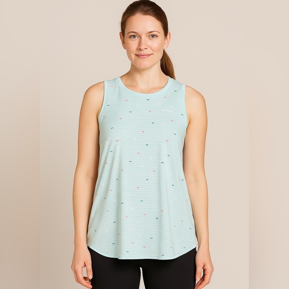 Columbia Women’s Tank Sky Blue Design Size XL/TG